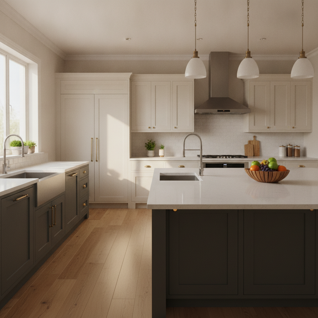 Kitchen Remodeling - No Face and No Text
